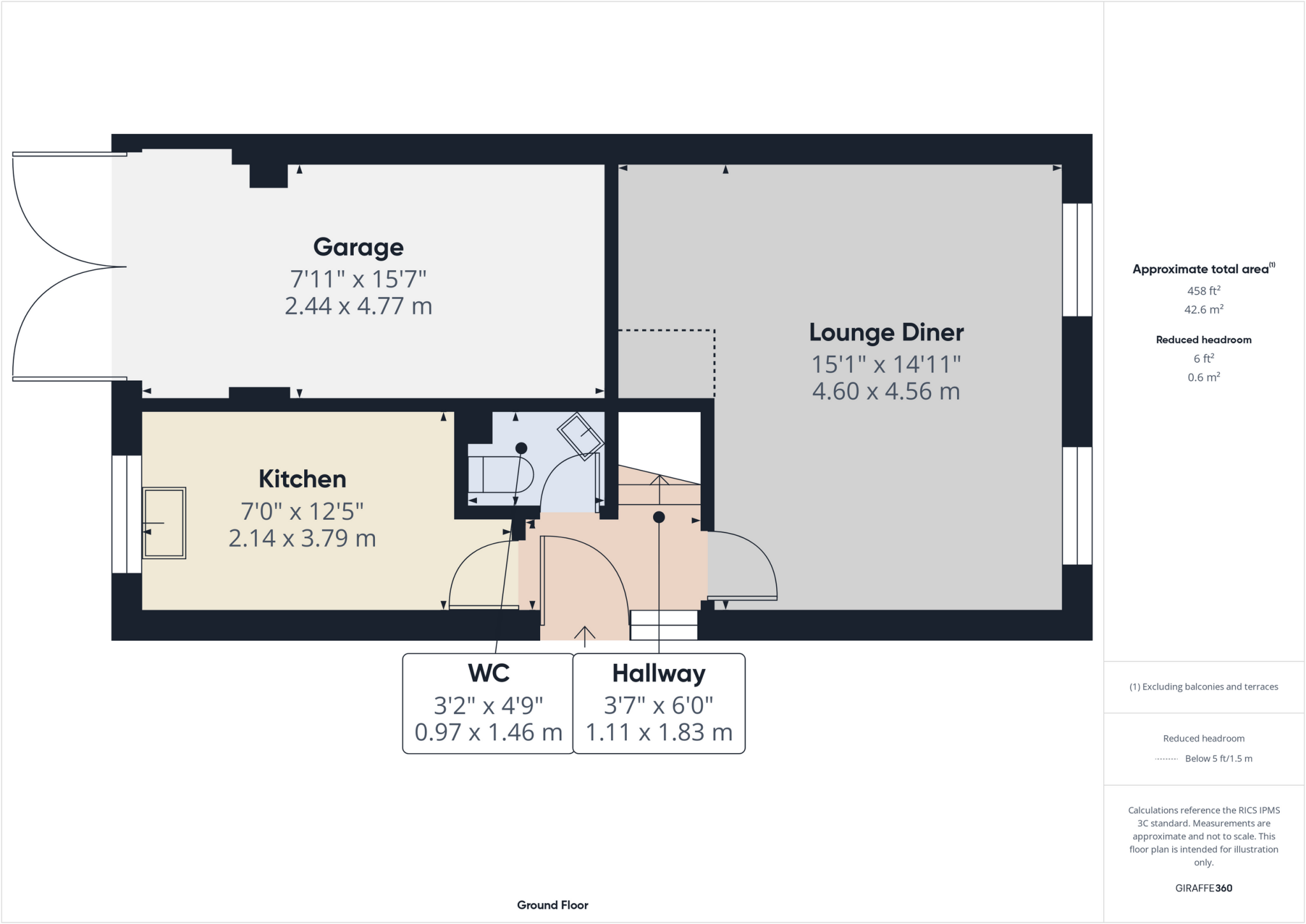 Cabot Close, Belper floorplan