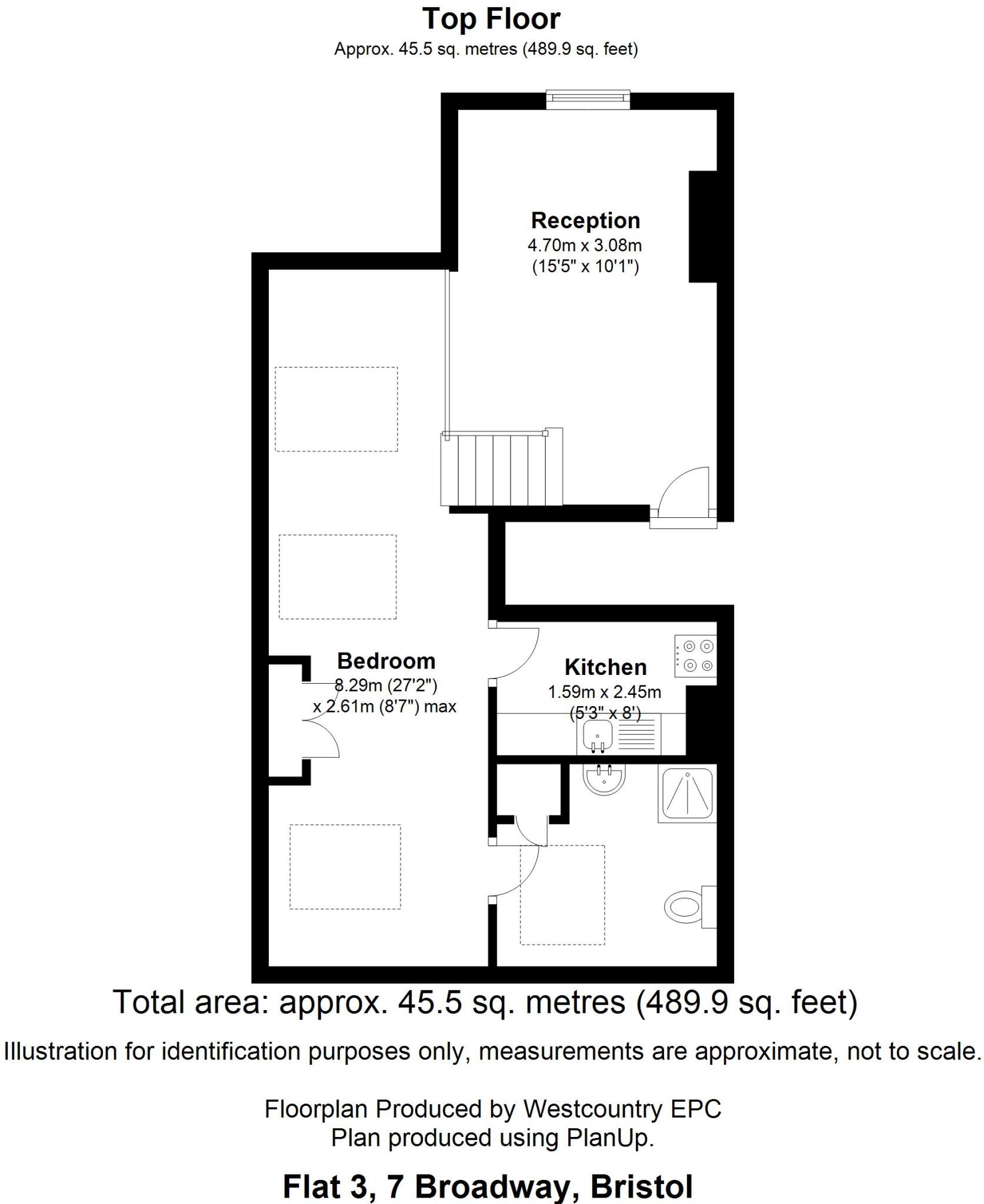 Broadway Road, Bishopston floorplan