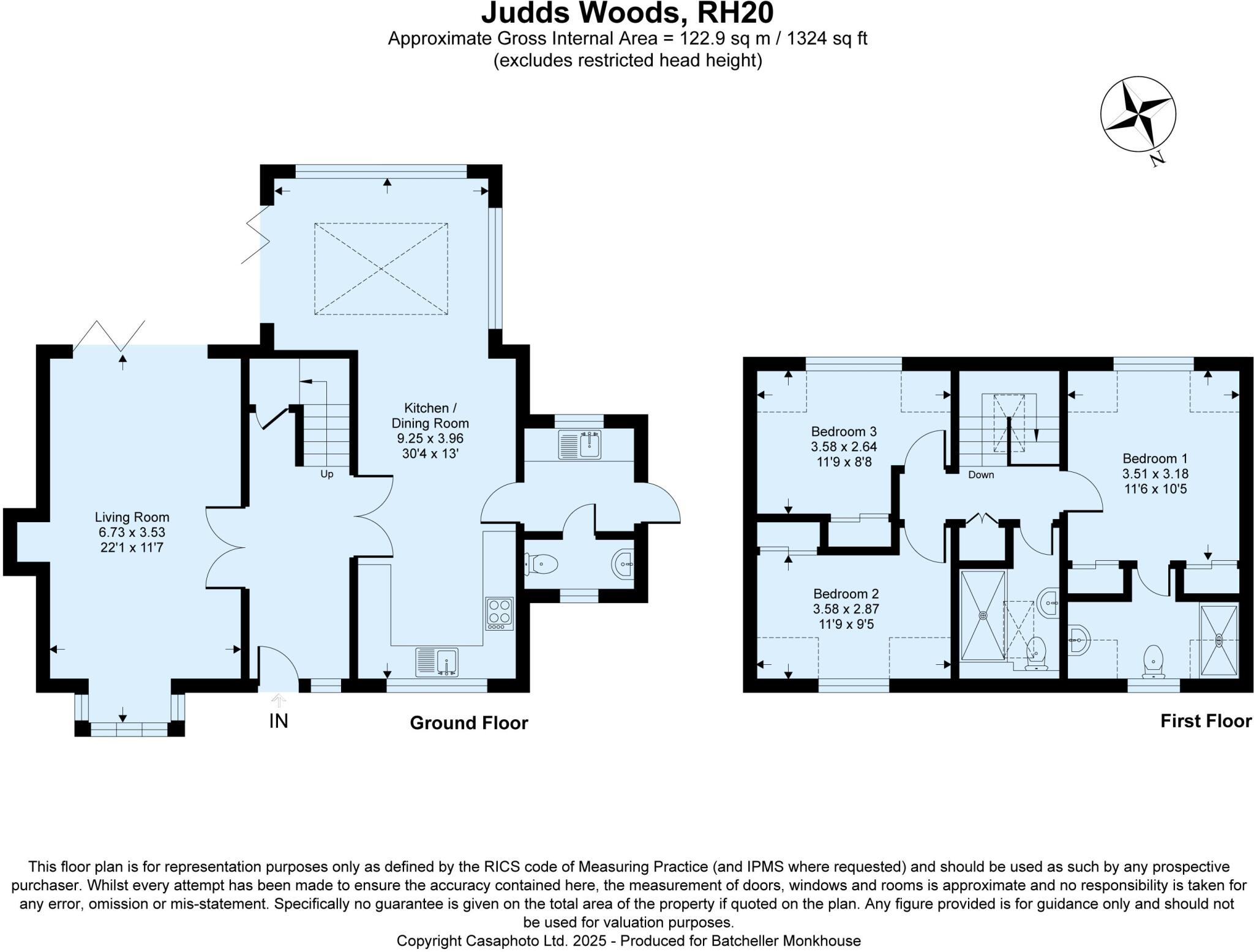 Roundabout Lane, West Chiltington floorplan
