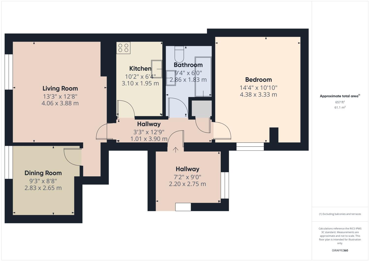 Chapel Court, Barton Street, Tewkesbury, GL20 floorplan