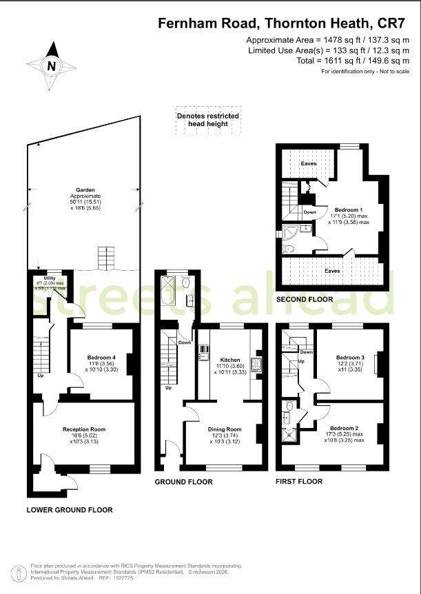 Fernham Road, Thornton Heath, CR7 floorplan