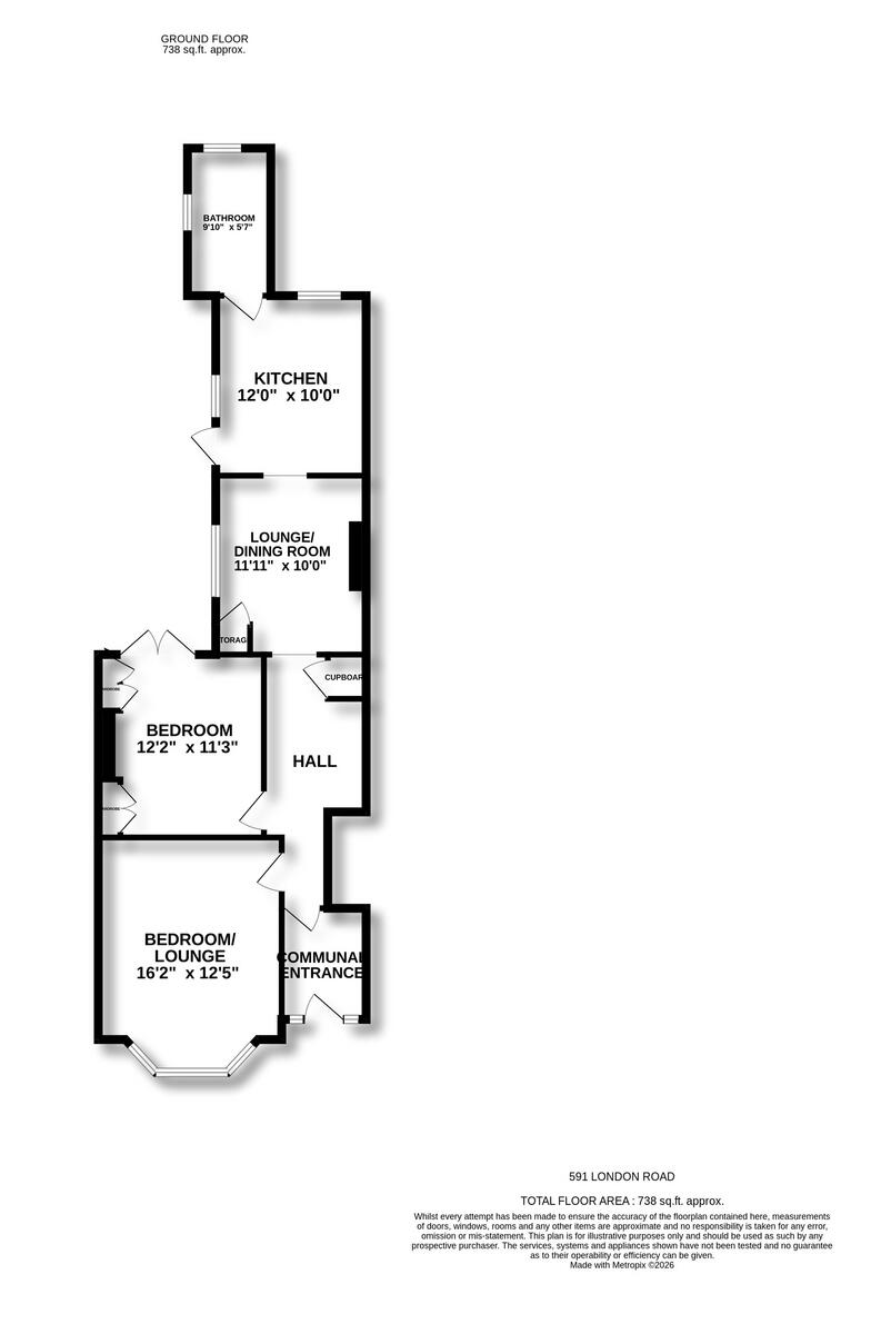 London Road, Benfleet, SS7 floorplan