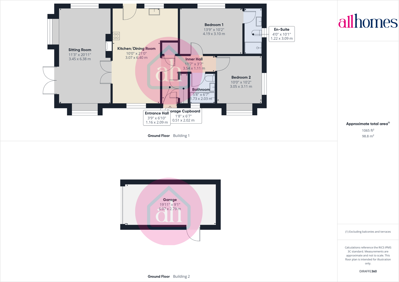 Woodlands Way, Stanton, floorplan