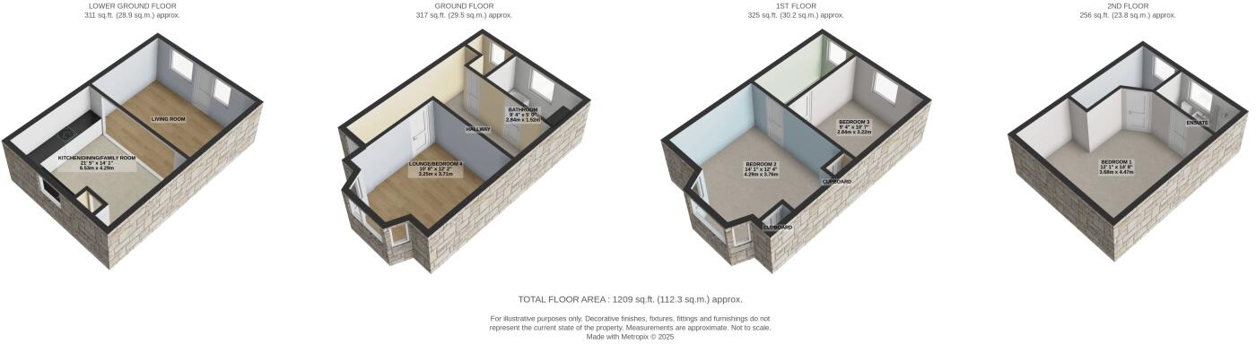 Park Crescent Road, Brighton, East Sussex, BN2 floorplan