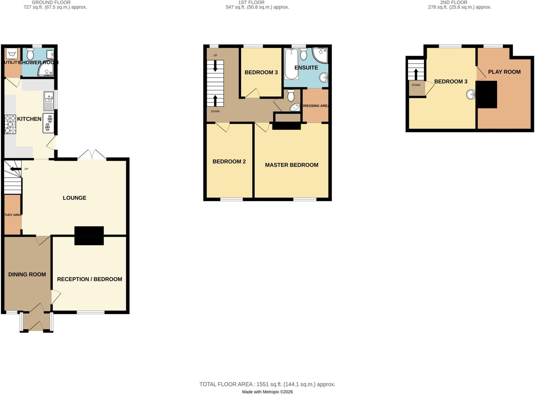 Seaview, Sudbrook, Caldicot, Mon. NP26 5SU floorplan