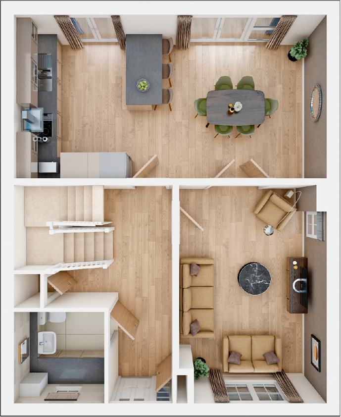 Colston Gardens, Cotgrave, Nottinghamshire
NG12 3JY floorplan