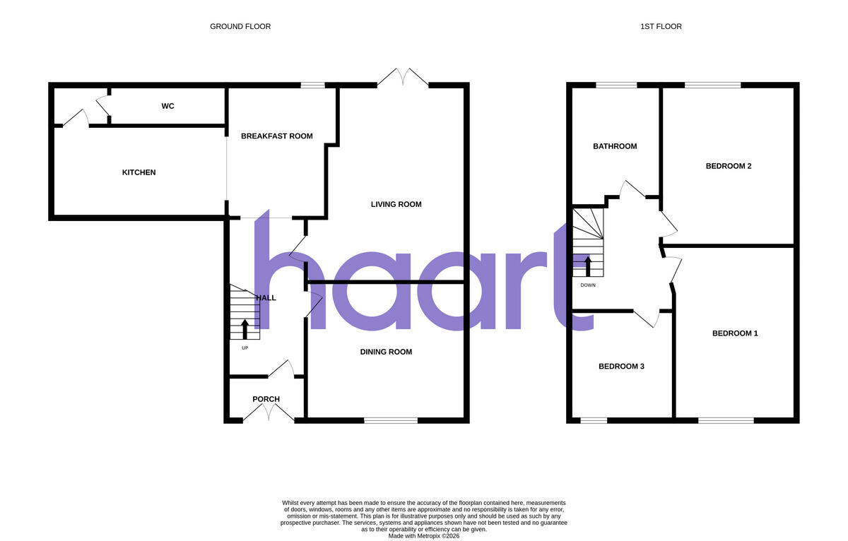 Worlds End Lane, Orpington floorplan