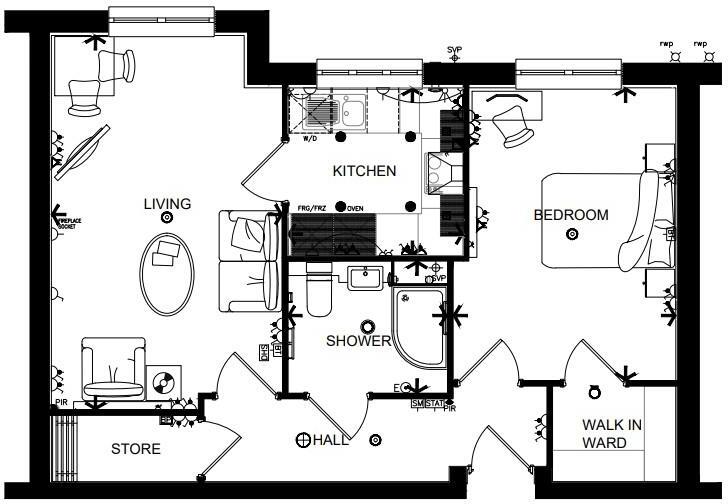 Dovehouse Lodge, Hitchin, Hertfordshire floorplan