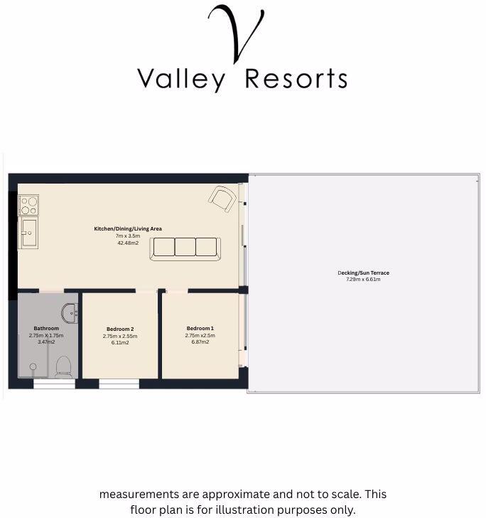 Millendreath Hillside, Millendreath, Looe, PL13 floorplan