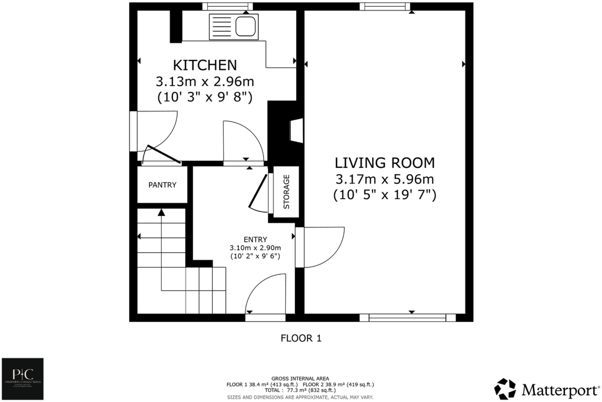 39 Craigbank, Sauchie. FK10 3EG floorplan