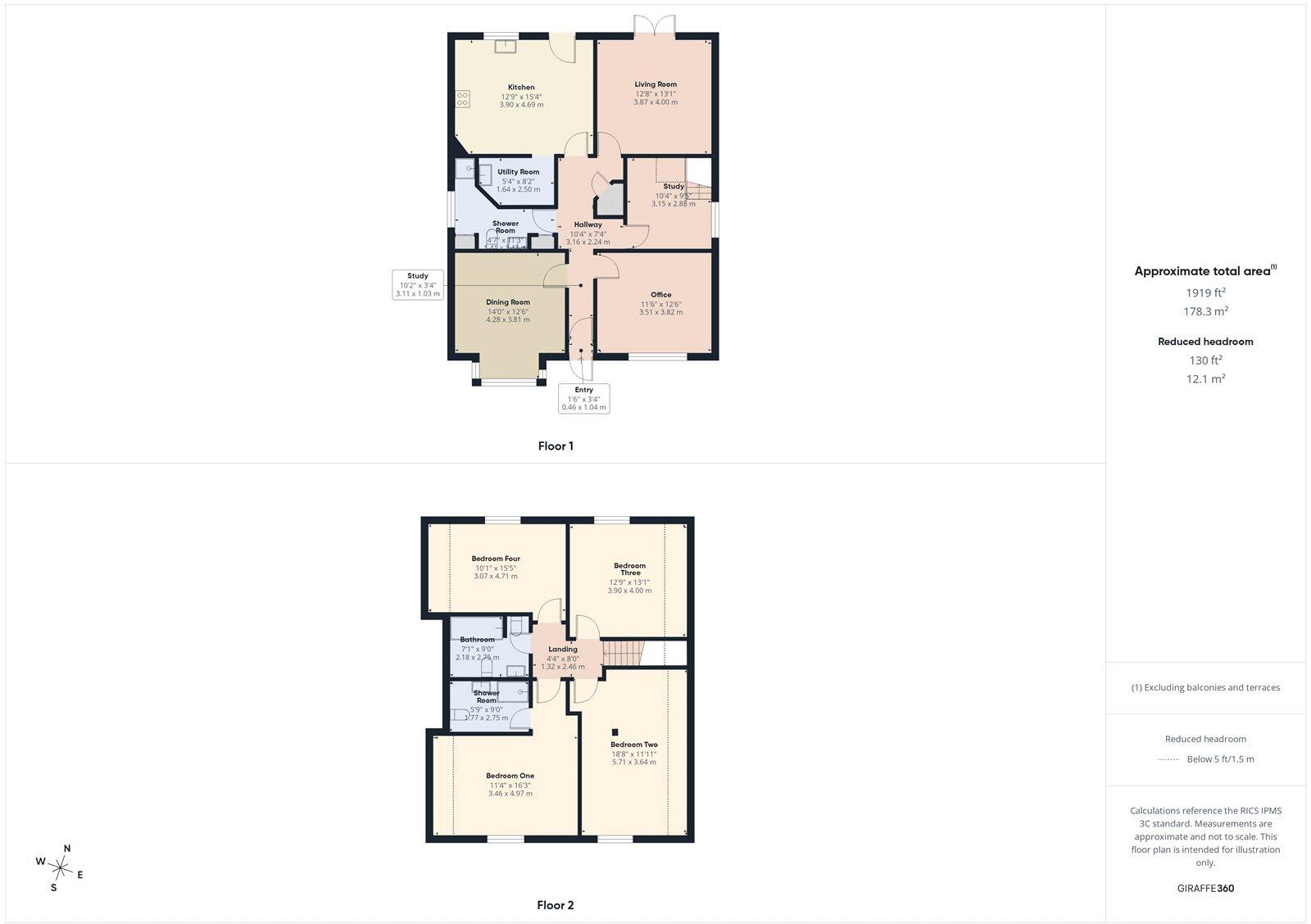 Boxbury Hill, Paulton, Bristol, Somerset, BS39 floorplan