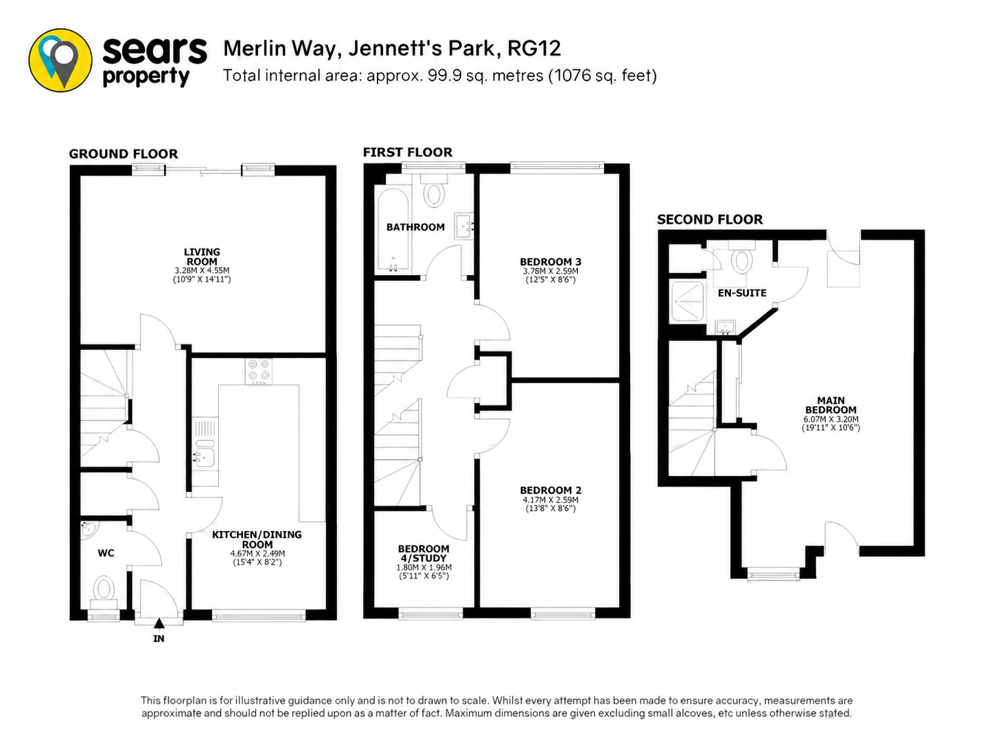 Merlin Way, Bracknell, RG12 floorplan