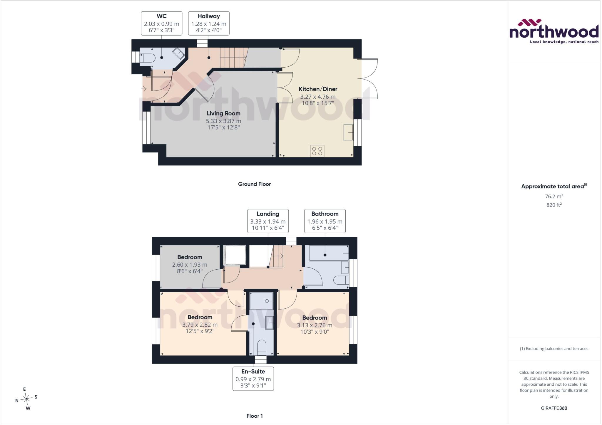 Maes Glyndwr, Wrexham, LL11 floorplan