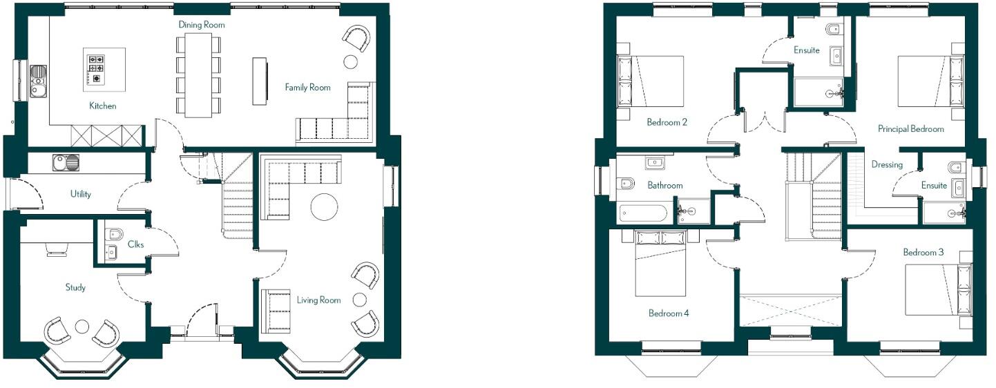 The Primrose, Old Frith Place, Fordham, Colchester, Essex, CO6 floorplan