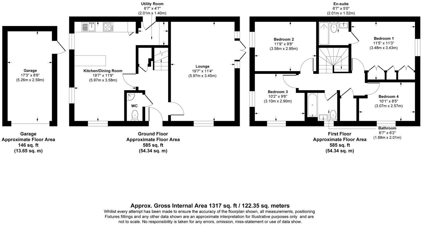Armfield Grove, Leigh, WN7 4FQ floorplan