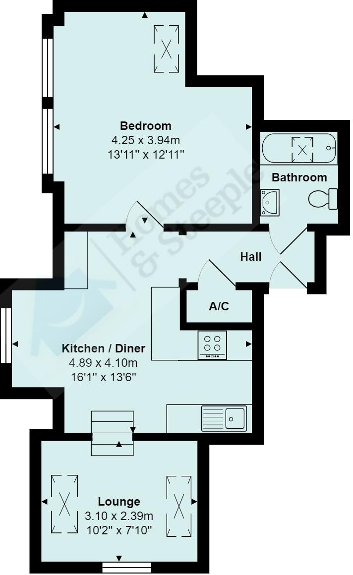 Durley Gardens, Bournemouth floorplan