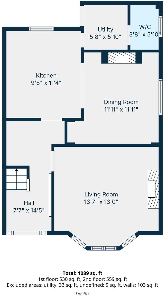 Grant Avenue, Wavertree, Liverpool, L15 5AY floorplan