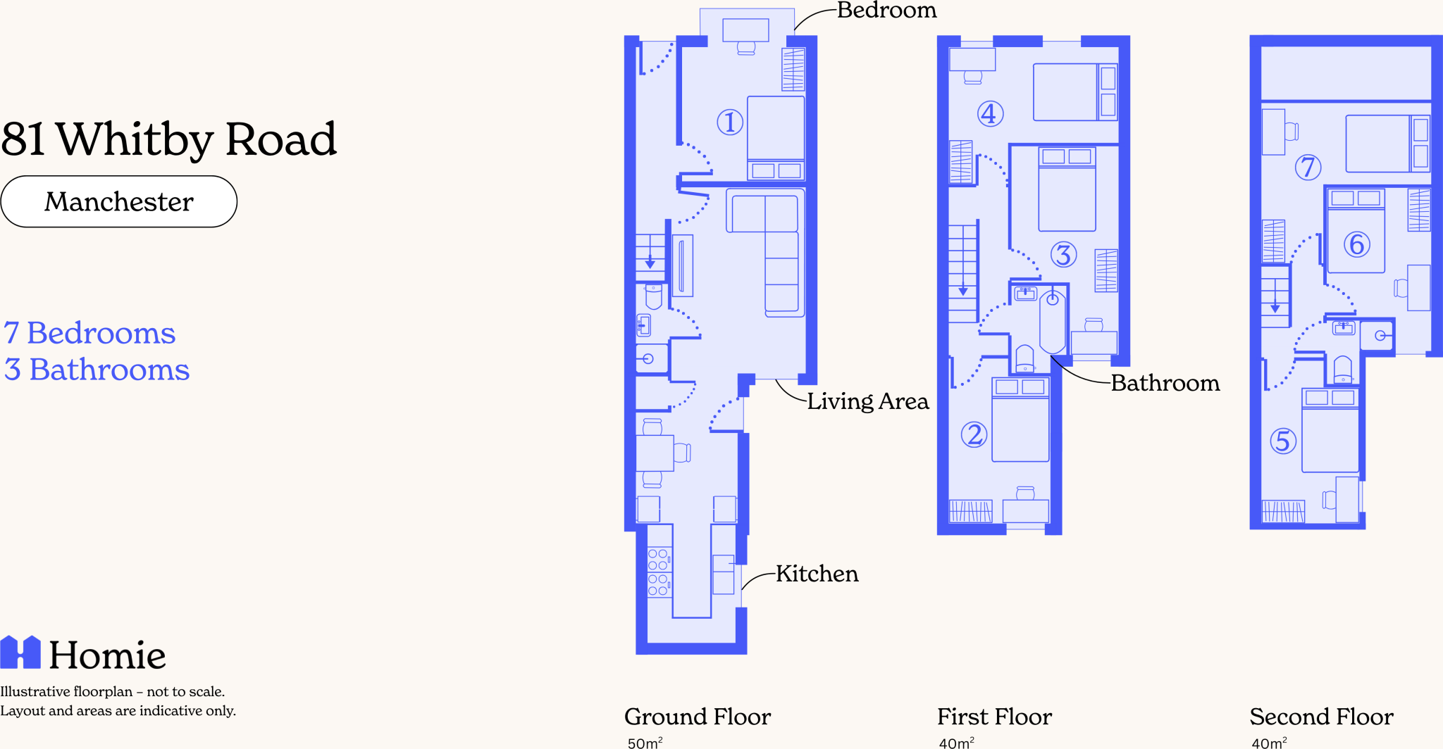 81, Whitby Road, Manchester floorplan
