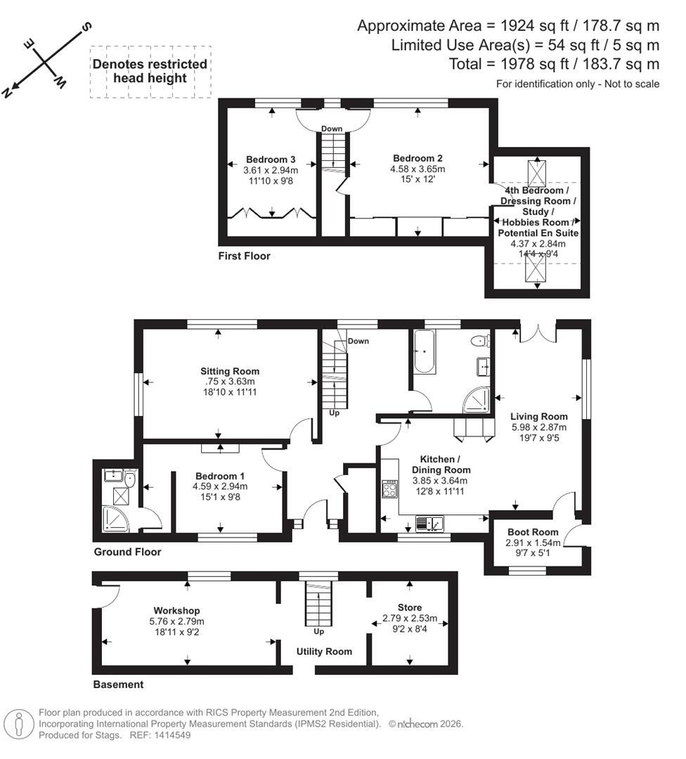 Gorran Churchtown, St. Austell floorplan