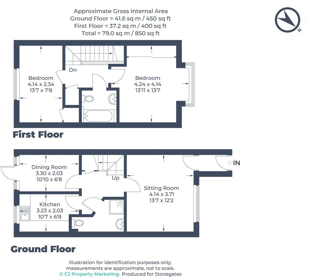 Harrison Close, Hitchin, SG4 floorplan