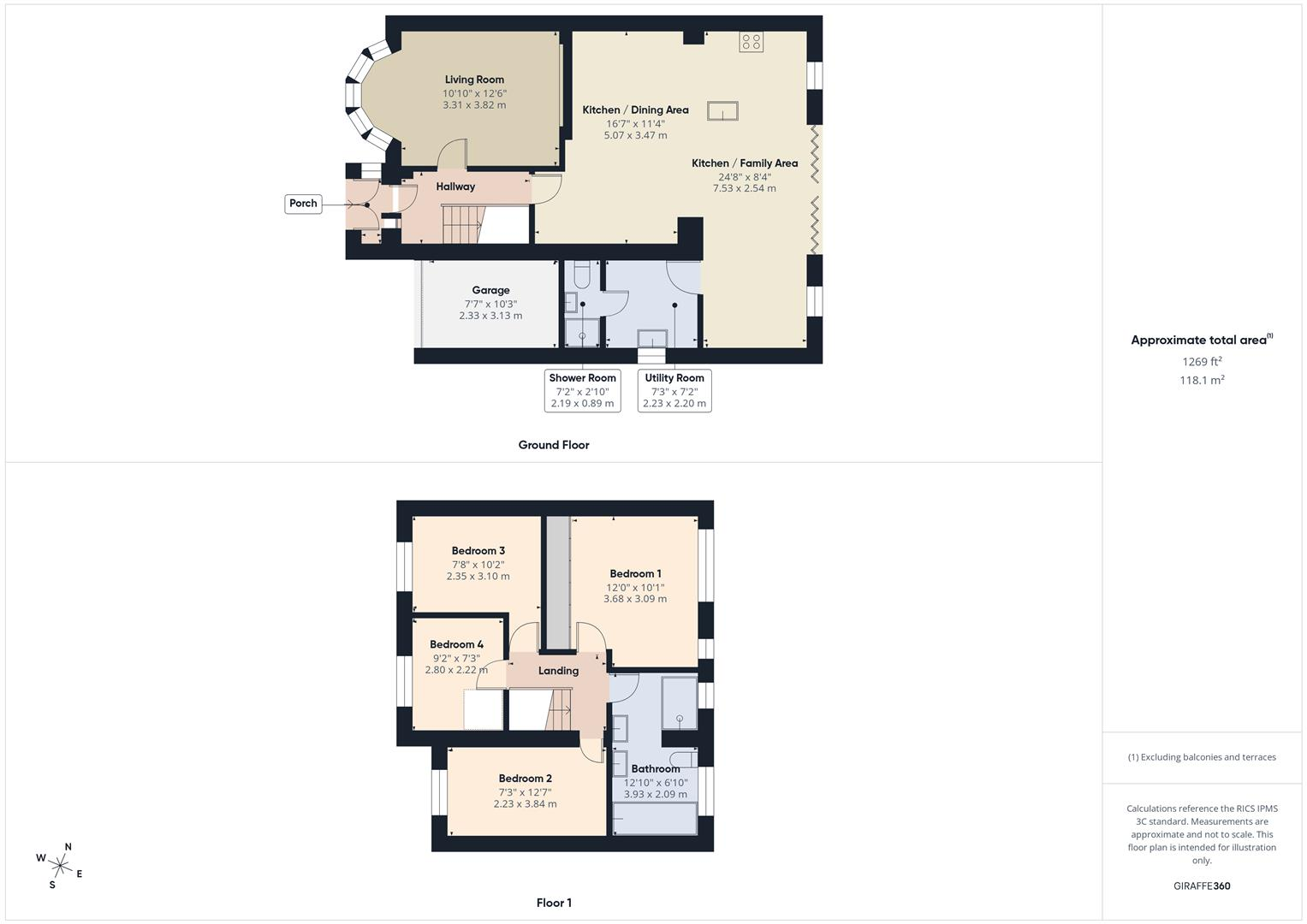 Mortimer Grove, Bewdley floorplan