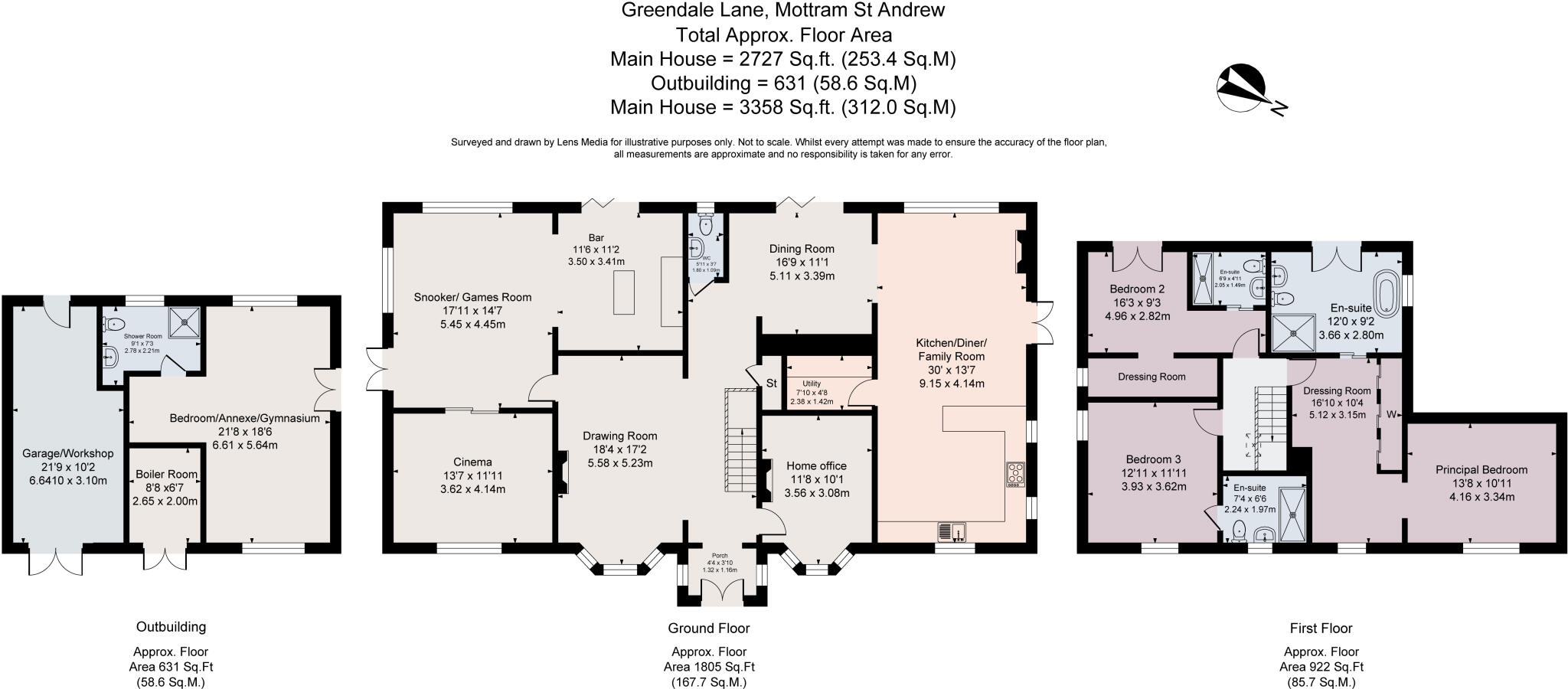 Greendale Lane, Mottram St. Andrew, Macclesfield, Cheshire, SK10 floorplan