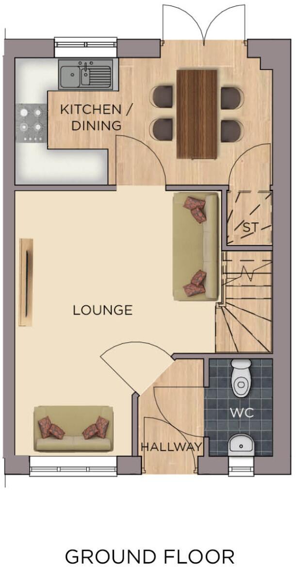 Chapel Mill, Elswick PR4 3ZH floorplan