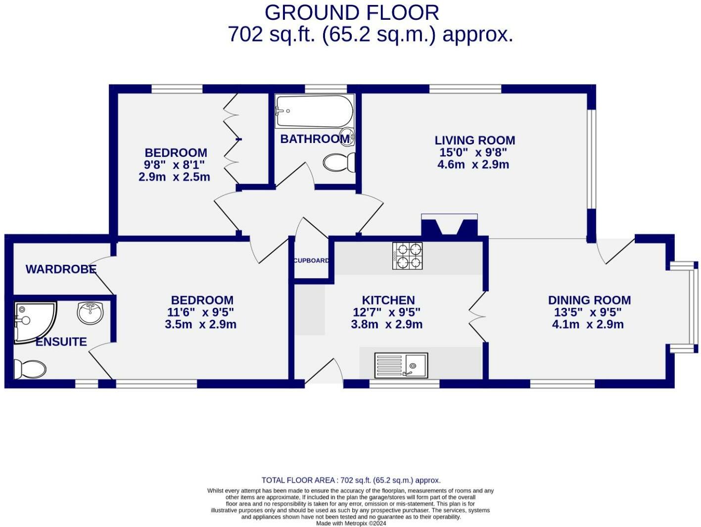 Elm Avenue, Acaster Malbis, York floorplan