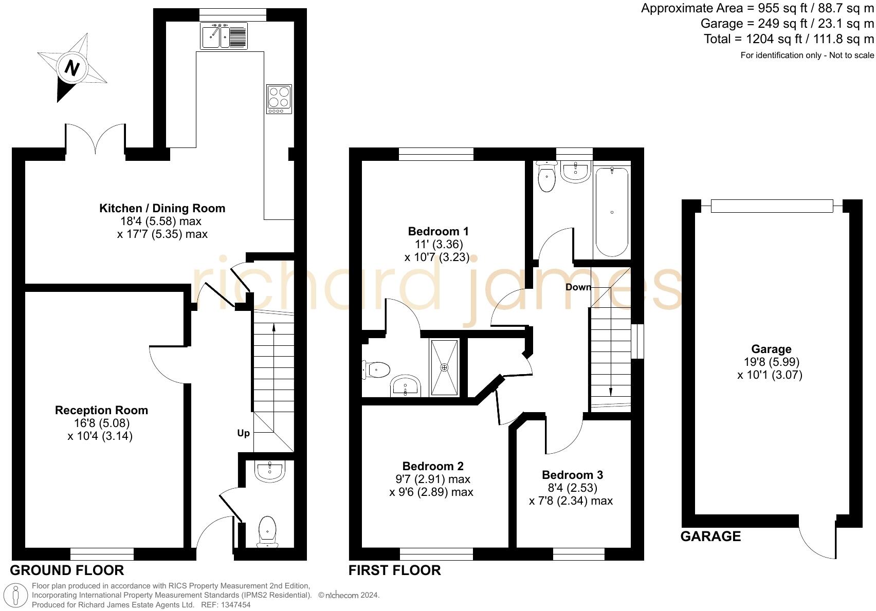 2 Windmill Place, SN4 8FY floorplan