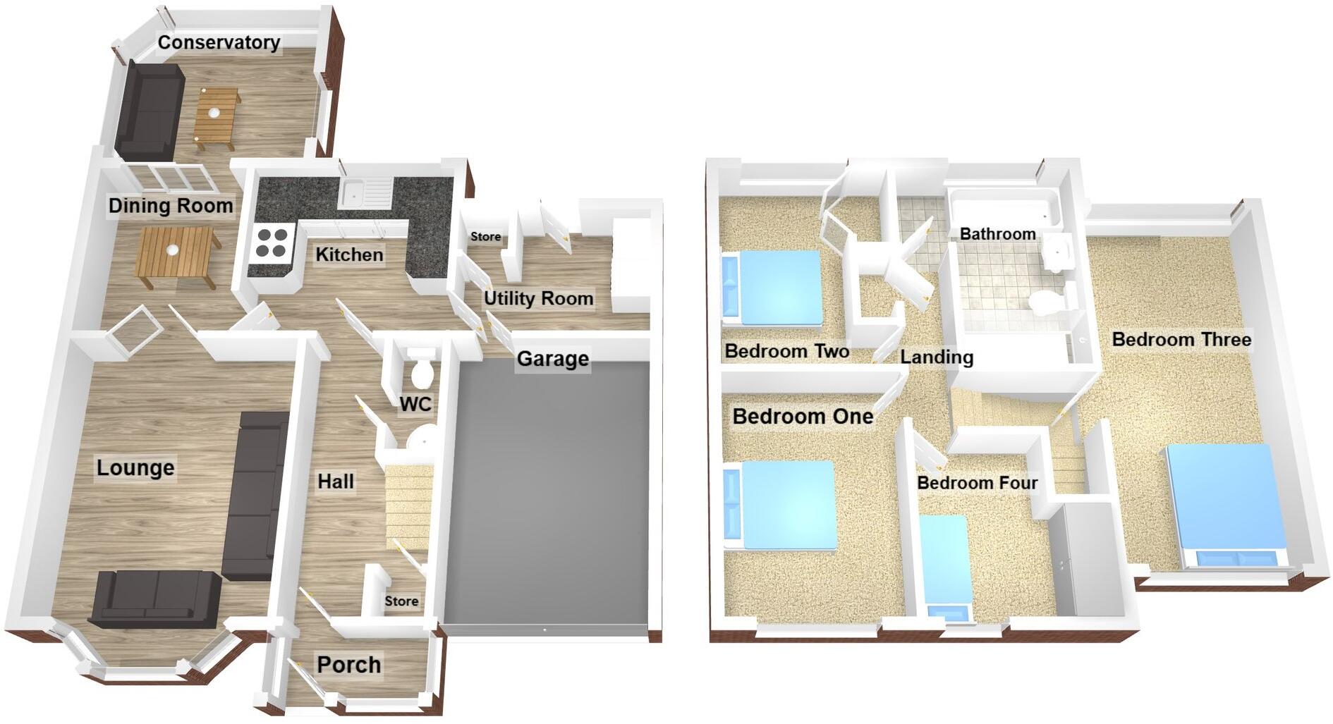 Torrington Road, Swinton, M27 floorplan