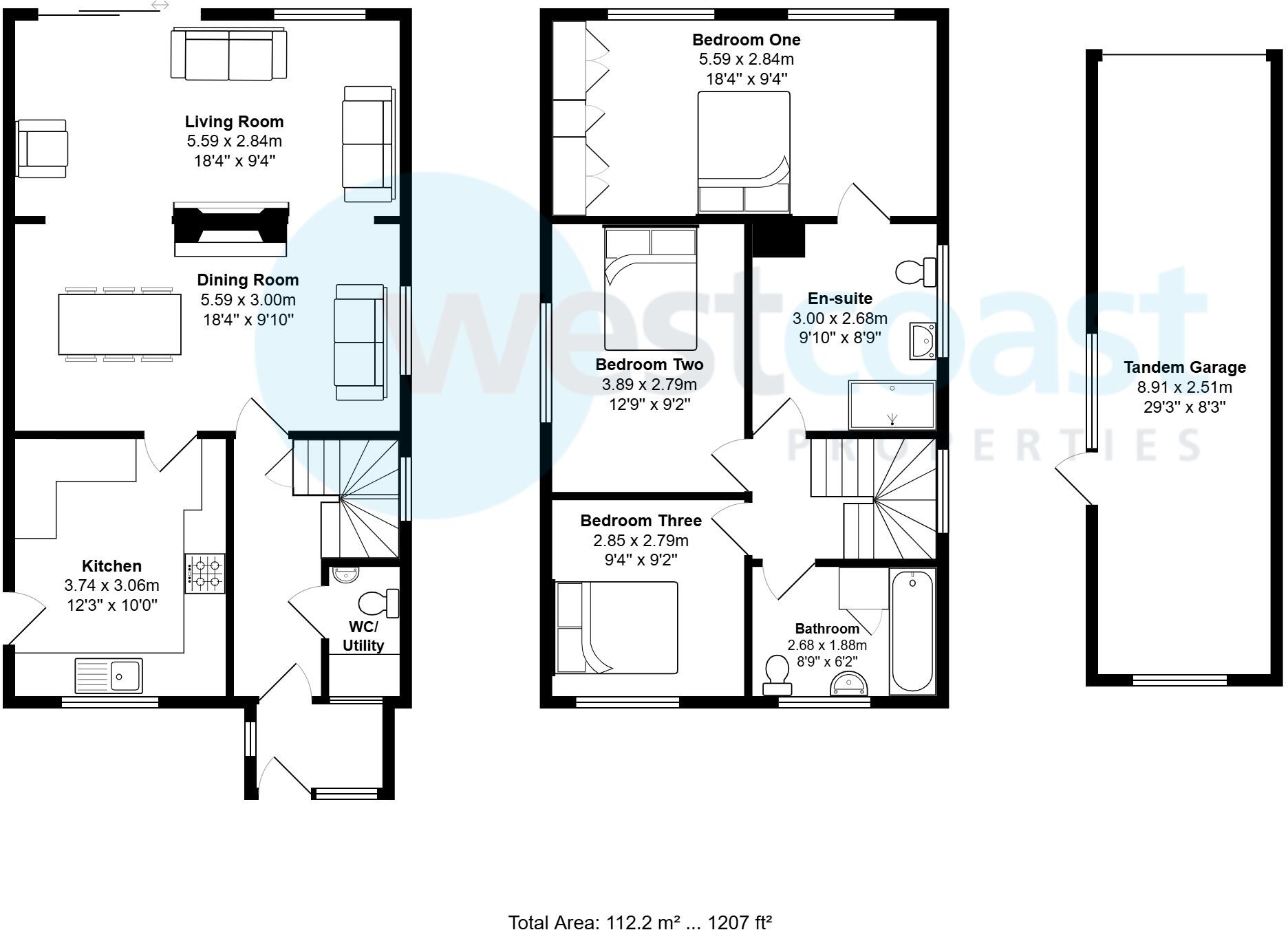 St. Peters Road, Portishead, Bristol, Somerset, BS20 floorplan
