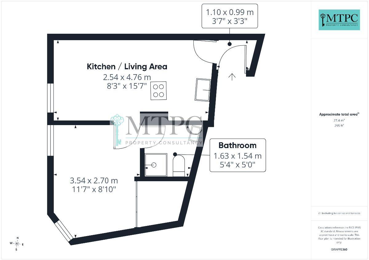 Little Kent Mews, Fishergate, York floorplan