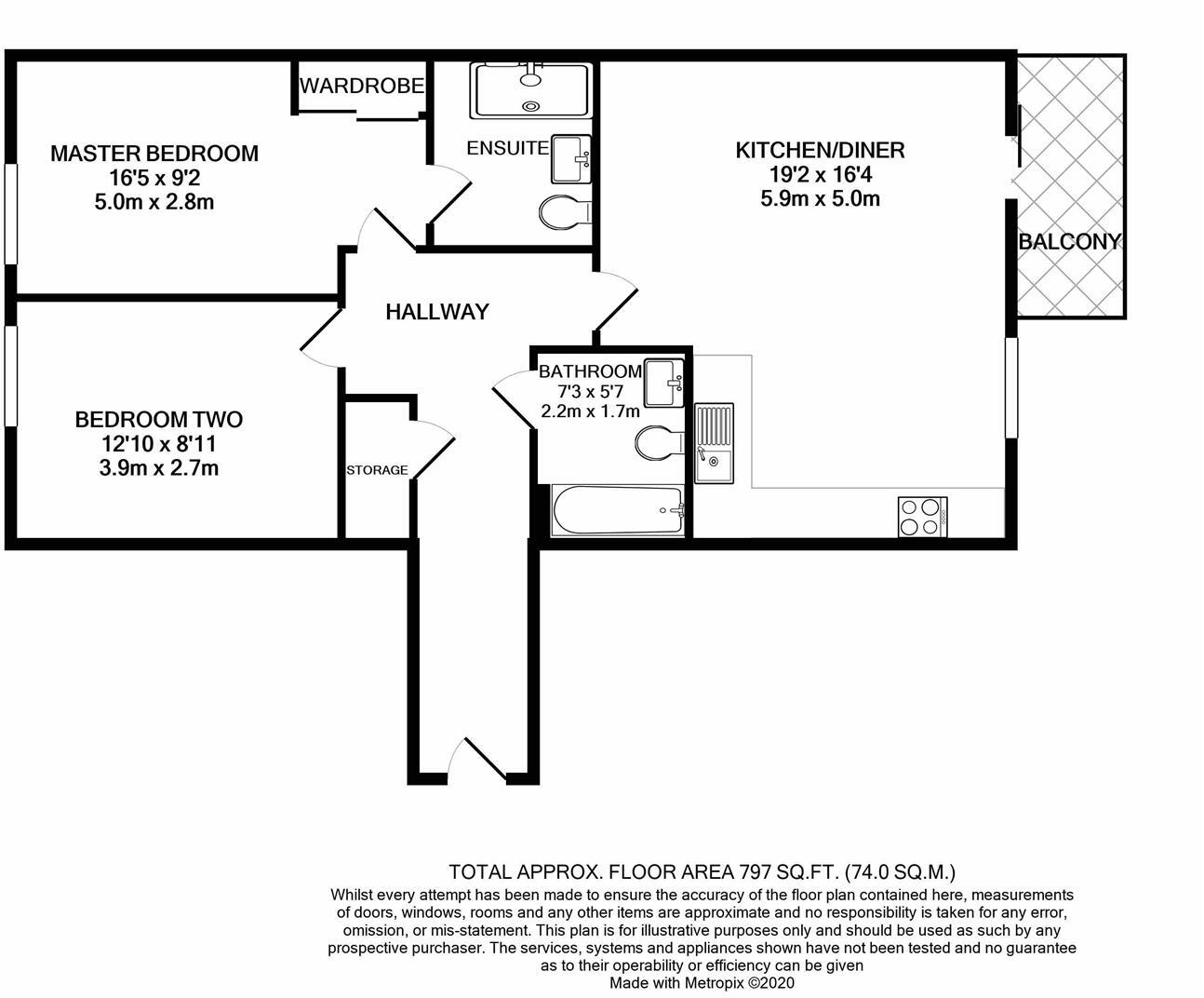 Brecon Lodge, West Drayton, UB7 floorplan