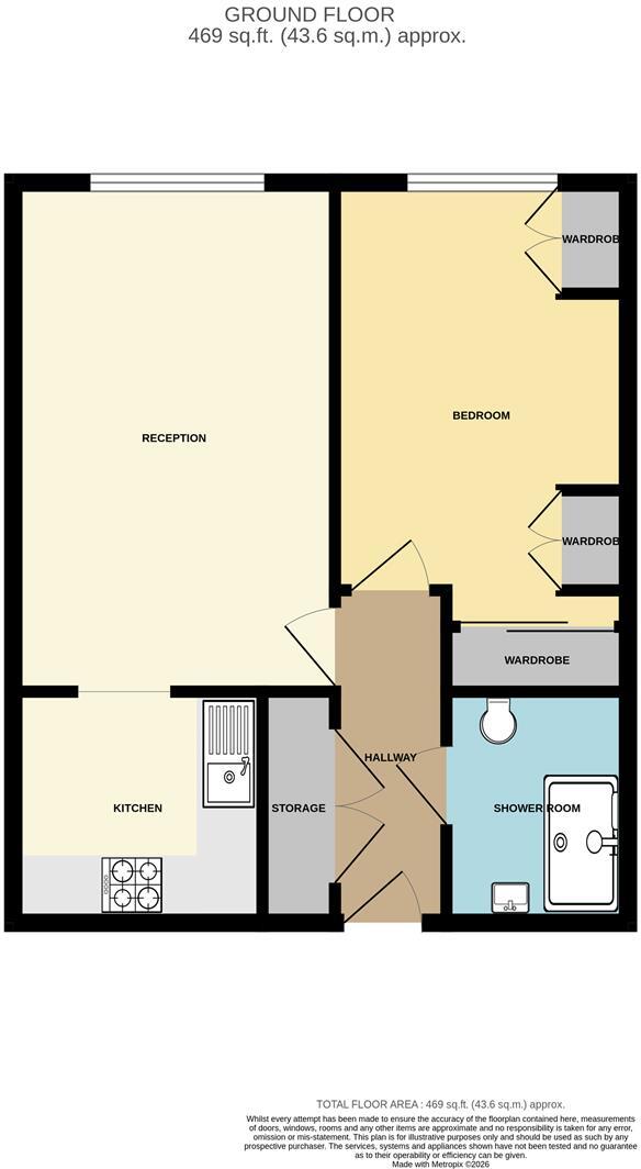 Limewood Court, Ilford floorplan