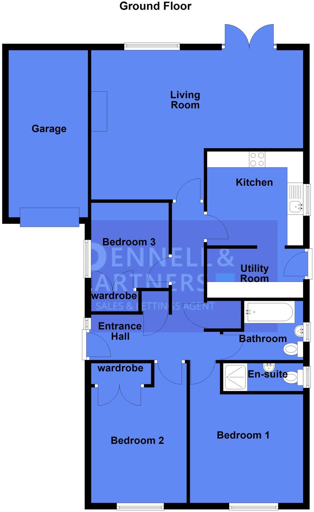 Raceys Close, Emneth, Wisbech, PE14 floorplan