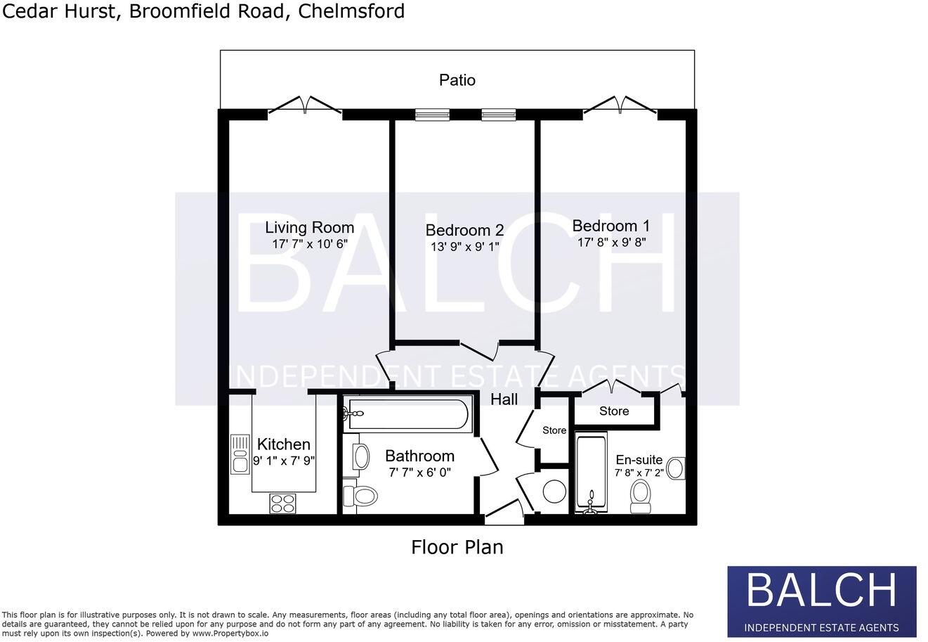 Cedar Hurst, Chelmsford, CM1 floorplan