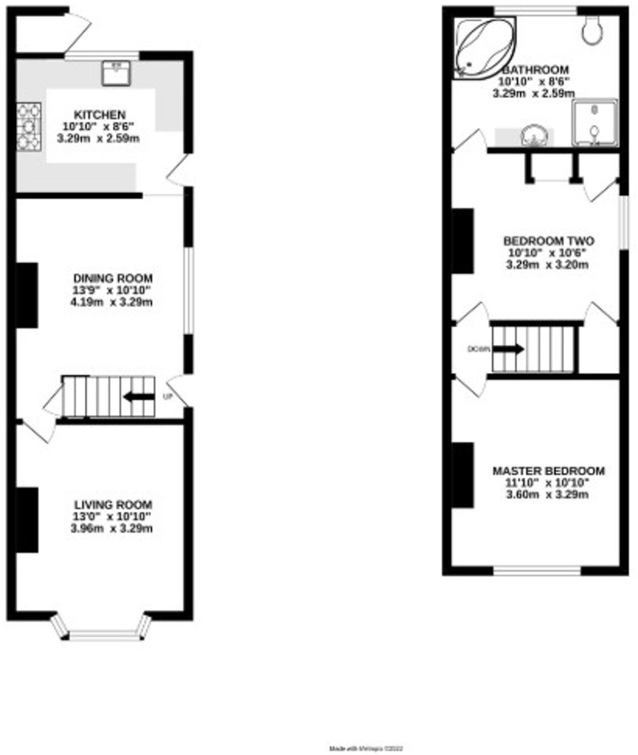 Frogmore Road, Blackwater, GU17 floorplan