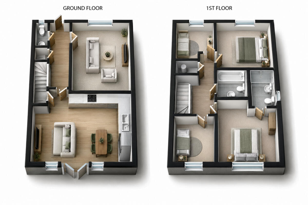 Hurcomb Way, Crewe floorplan