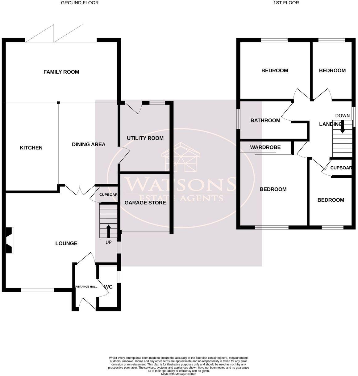Beverley Drive, Kimberley, Nottingham, NG16 floorplan