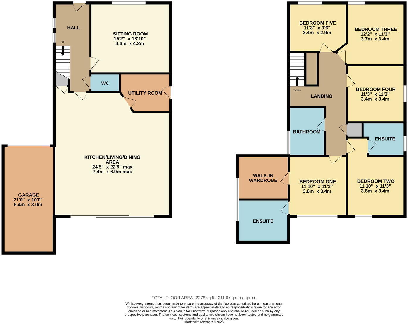 Plot 10 Woodhouse Meadows floorplan