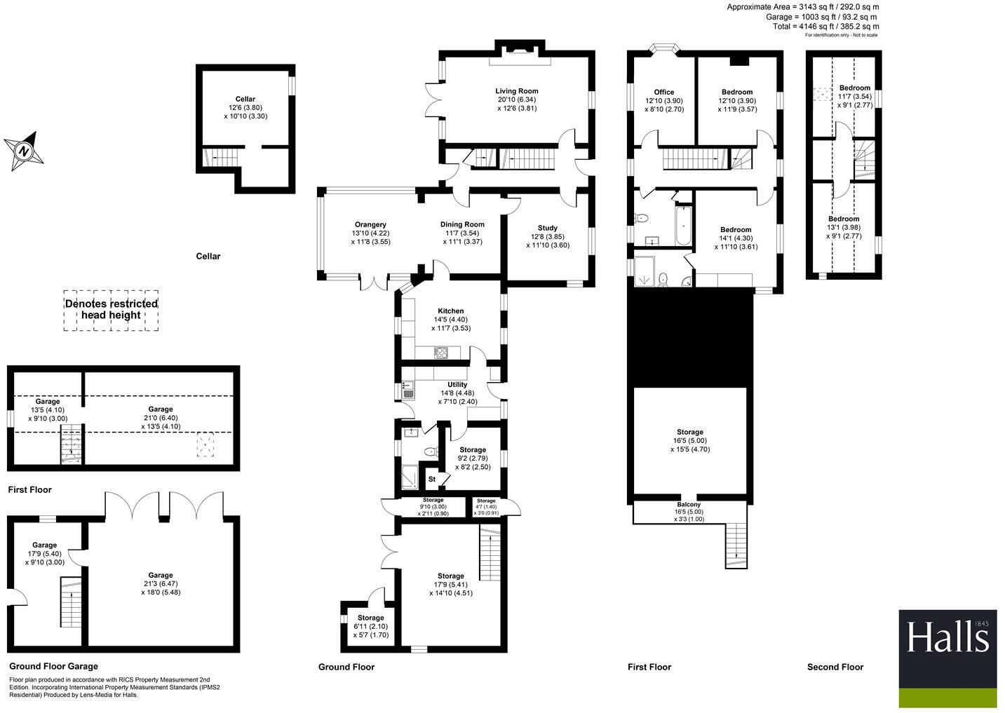 Porthill House, 57 Porthill Road, Shrewsbury, SY3 8RN floorplan