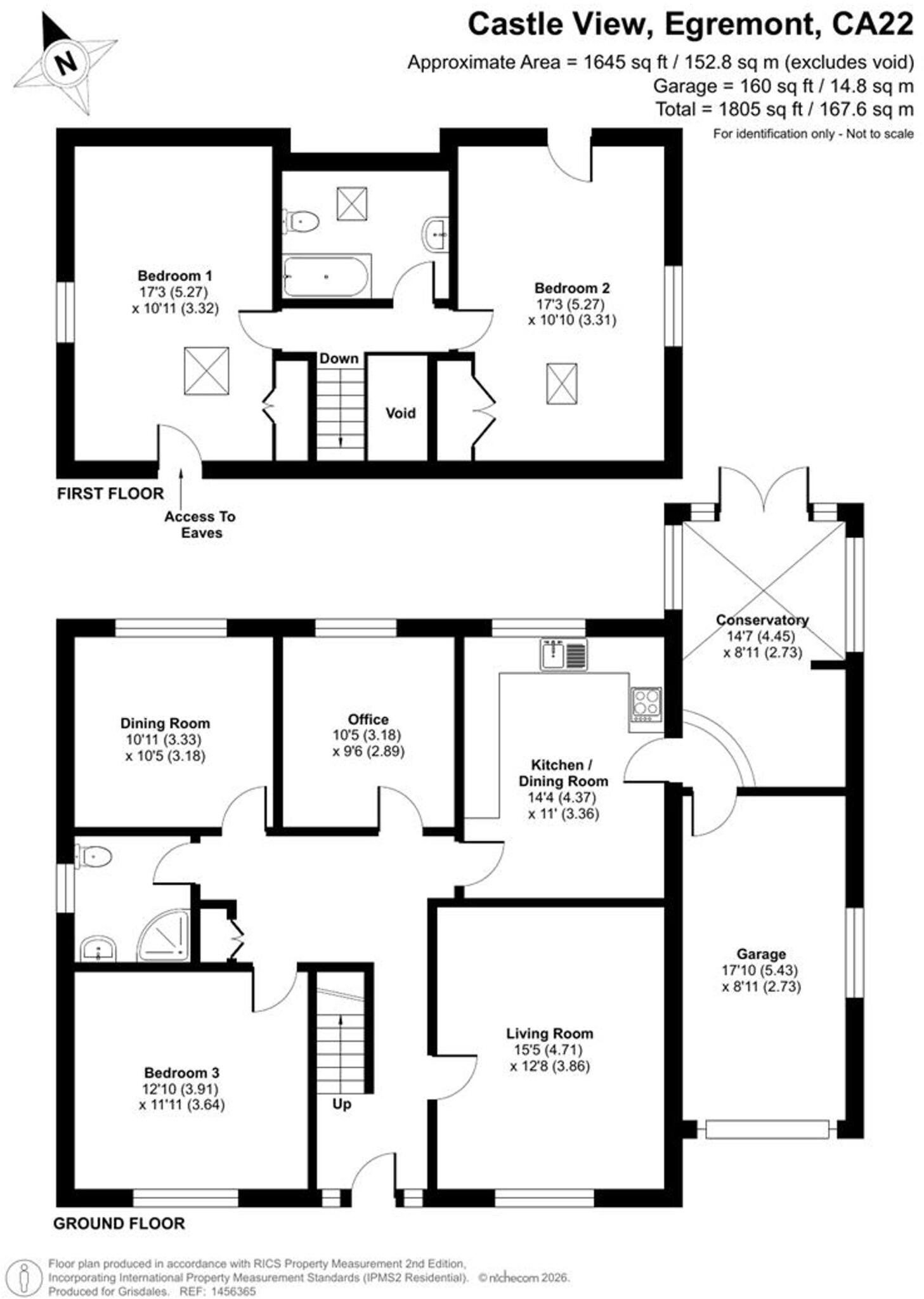 Castle View, Egremont, CA22 floorplan