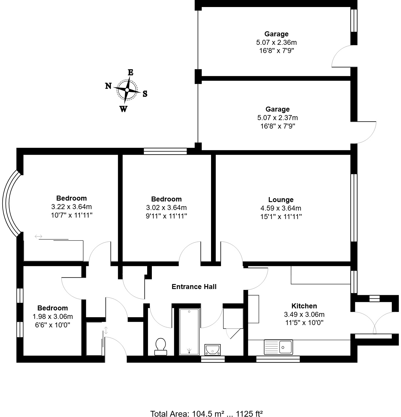 Oakdene, Kirton floorplan
