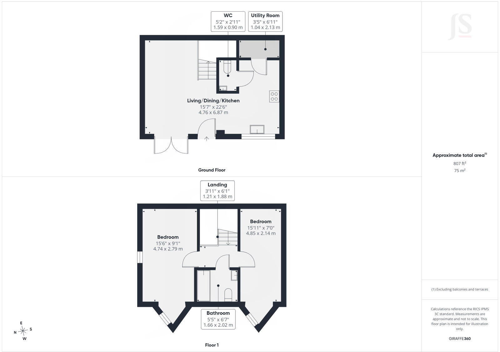 The Timbers, Vale Road, Portslade, Brighton, BN41 1GG floorplan