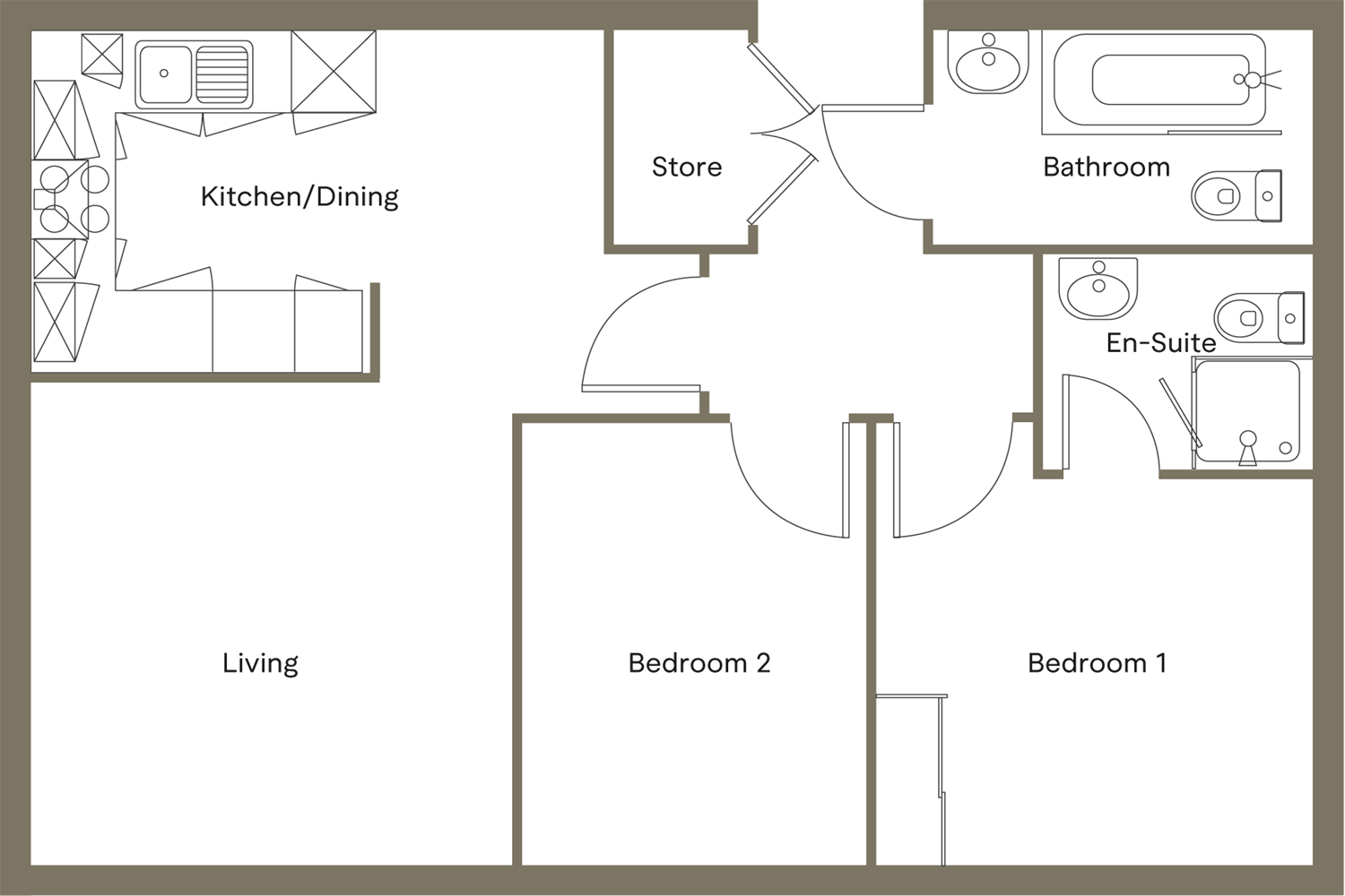 , Worsley, M28 floorplan