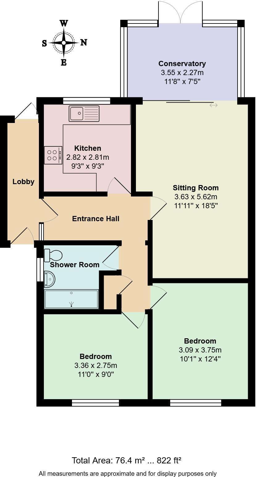 Earls Close, Felixstowe floorplan
