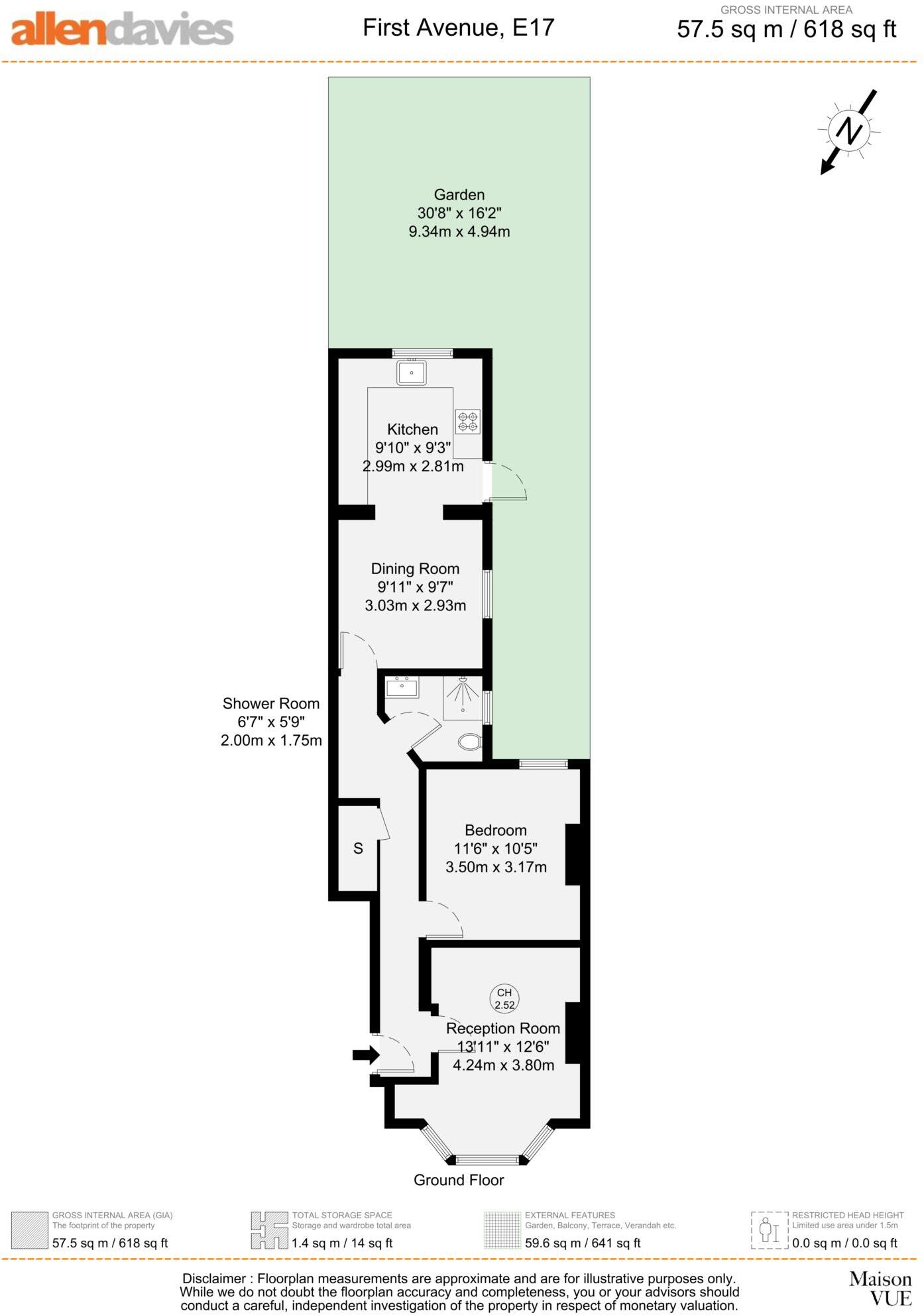 First Avenue, London, E17 floorplan