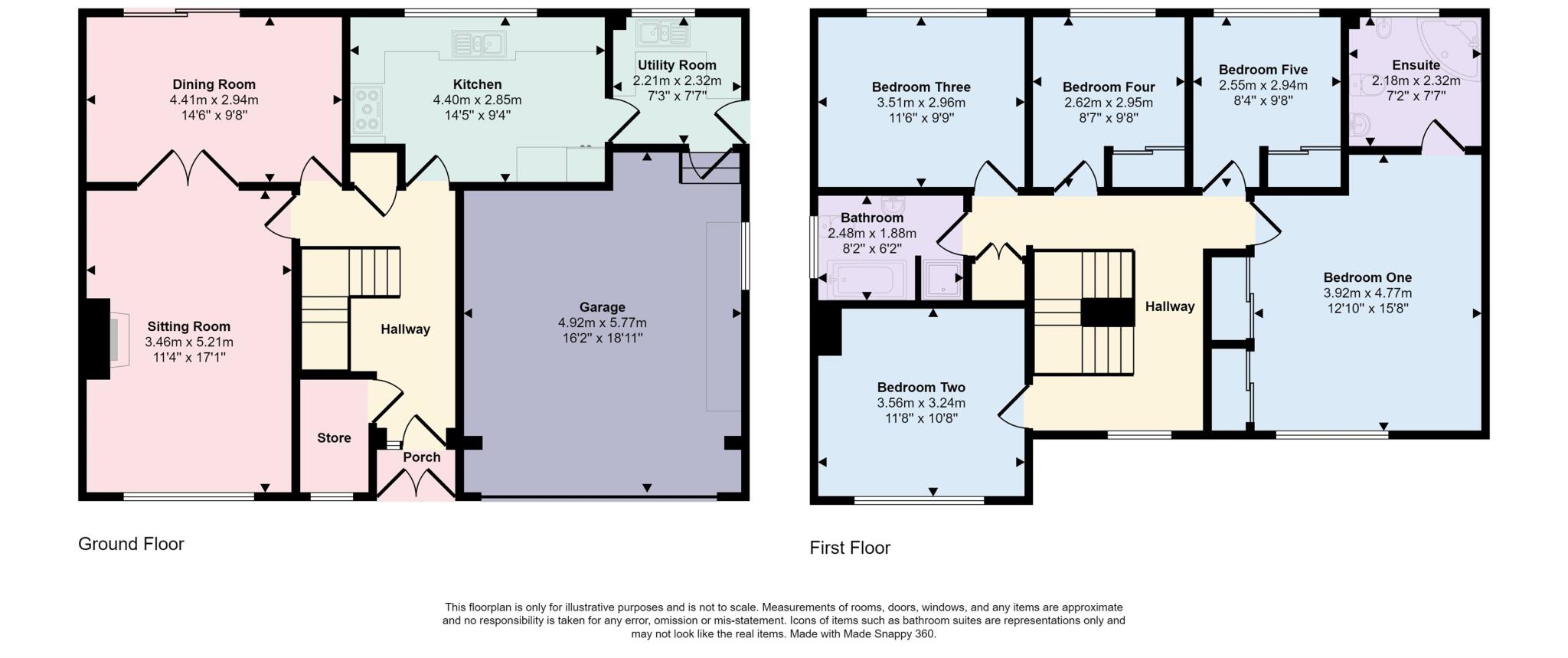 Queens Park Avenue floorplan