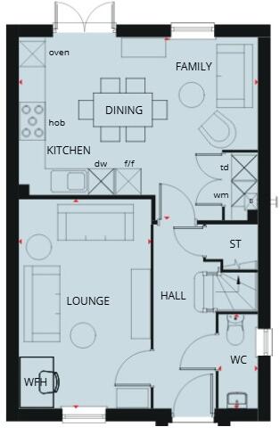 Lodge Way, Peterborough
PE7 3NG floorplan