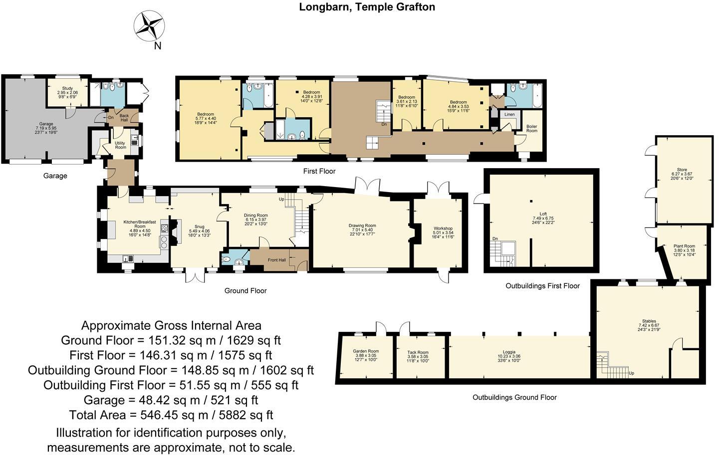 Temple Grafton  Alcester floorplan
